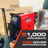 What type of welding does this machine specialize in?