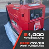 What is the size and weight benefit of this welder/generator?